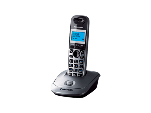 Беспроводной телефон Panasonic DECT KX-TG2511RU серебристый