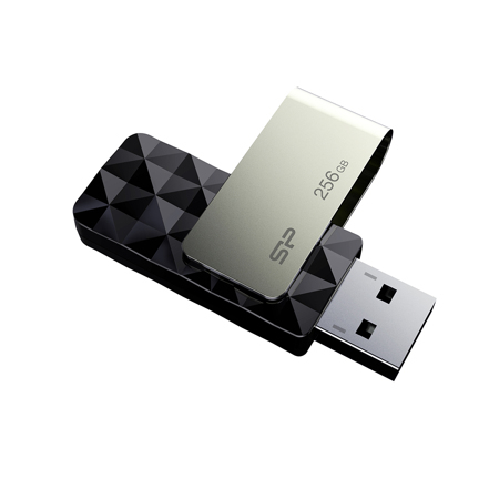 USB Флешка 8 Гб Silicon Power Blaze B30 | USB 3.1 | черная